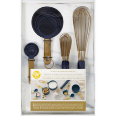 Set De Tazas Cucharas Medidoras Y Batidores Manuales