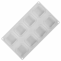 Molde Silicona Para Tarte Square 6x6 cm - tienda online