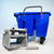Conjunto Balde Doblô Flex 30 litros Azul (balde + espremedor + divisória + rodas) - Bralimpia - comprar online