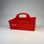 Cesto Funcional Vermelho - Bralimpia - comprar online