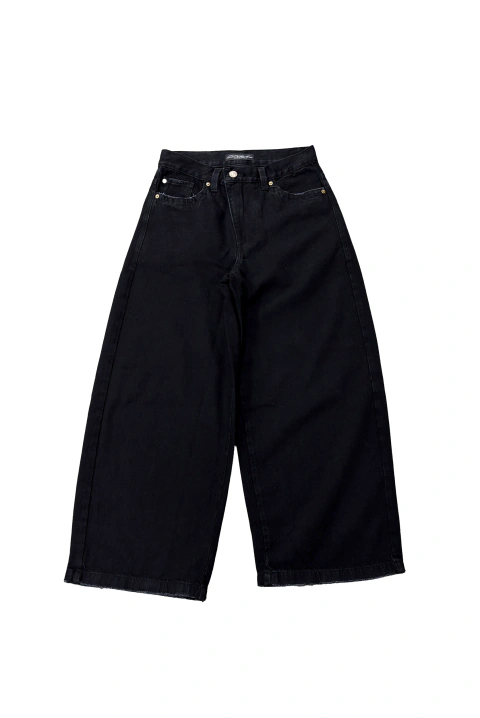All Black Baggy x Wide Leg