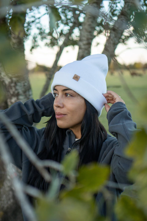 Gorro de Lana Clasico - Blanco - comprar online