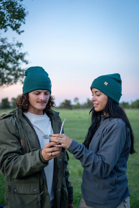 Gorro de Lana Clasico - Verde - comprar online