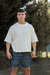 Remera Boxy Fit Basic Crudo - comprar online