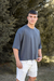 Remera Boxy Fit Basic Gris - Andino Outfitters
