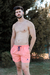 Short de Baño Liso Salmon