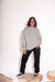 Imagen de Buzo Over Hoodie Essential Crudo