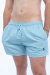 Short de Baño Liso Celeste pastel - comprar online