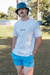 Short de Baño Liso Azul Cyan - comprar online