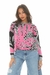 Sweater Hoja Print