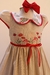 Vestido bosque cru - Linha Lina Baby