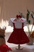 Conjunto salopete NATAL no bosque - Linha Lina Baby