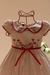 Vestido bosque cru