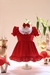 vestido flores de NATAL - Linha Lina Baby