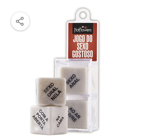 JOGO DO SEXO GOSTOSO DADO ERÓTICO HOT FLOWERS