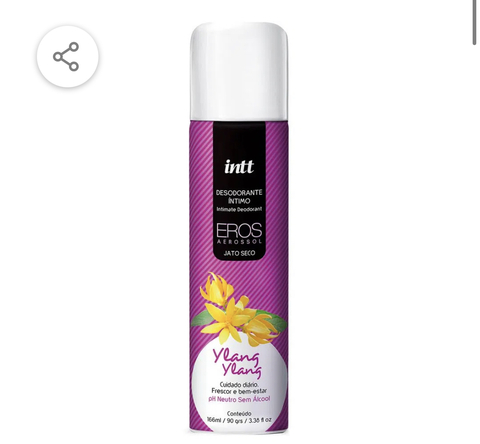 DESODORANTE CORPORAL EROS YLANG YLANG 166 ML INTT