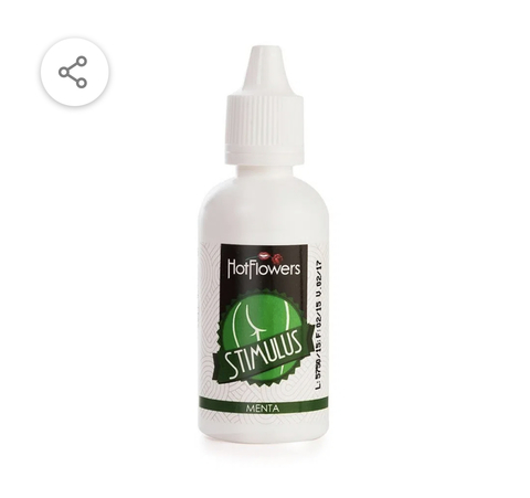 STIMULUS ÓLEO DE MASSAGEM CORPORAL MENTA 15ML HOT FLOWERS