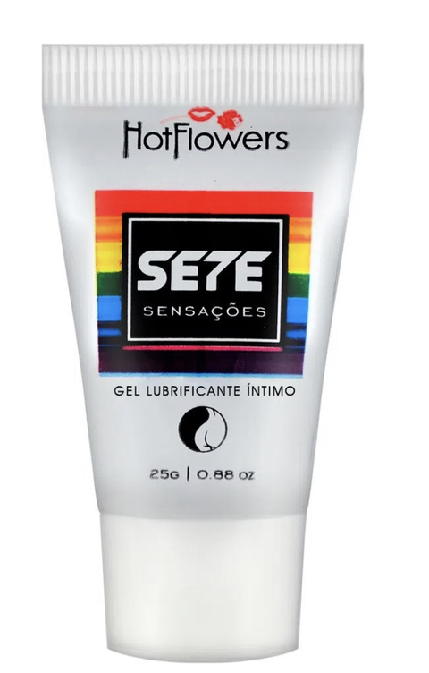 SETE SENSAÇÕES GEL DESLIZANTE 25G HOT FLOWERS
