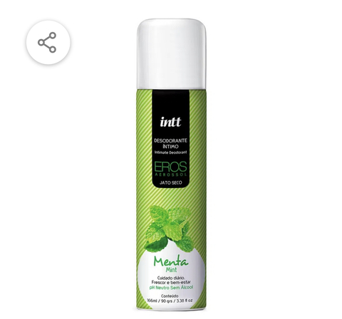 DESODORANTE CORPORAL JATO A SECO EROS , MENTA 100ML - INTT