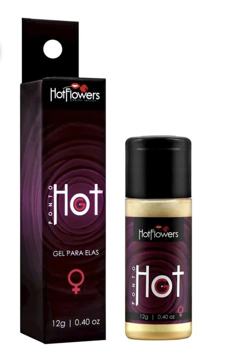 GEL CORPORAL EXCITANTE PONTO HOT G 12G HOT FLOWERS