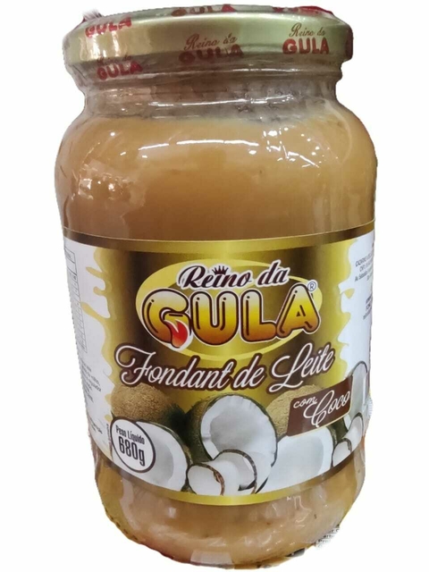 Pote de Fondant de Leite Puro Reino da Gula 680g