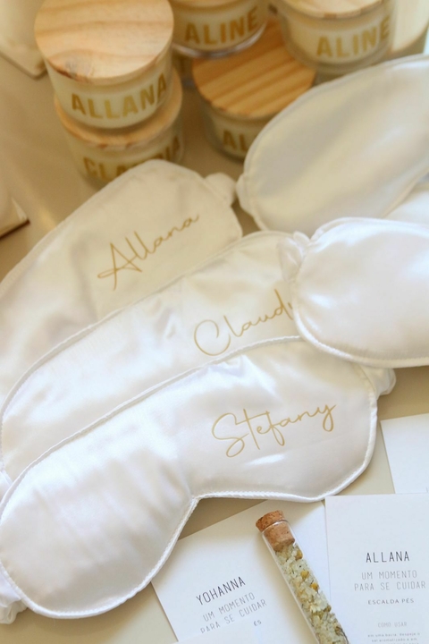 Máscara de dormir personalizada