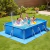 Piscina Retangular 5000 Litros Estruturada Premium Capa Forro e Filtro 2200L 127v Mor na internet