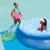 Piscina Redonda 3400 Litros Inflável Splash Fun Mor - loja online