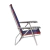 Kit 2 Cadeira De Praia Camping Reclinável Alumínio Bali Azul Marinho Tramontina na internet