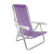 Kit 2 Cadeira Praia Reclinável 8 Posições Alumínio Mor Lilas - comprar online