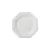Prato Raso Prisma Branco 28 cm Porcelana Schmidt
