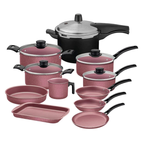 Jogo de Panelas 11 Peças com Panela Pressão Tramontina