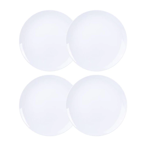 Jogo 4 Pratos Rasos Sophia em Porcelana 28 cm Tramontina