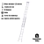 Escada Extensível 18 Degraus 4,5m 2x9 Alumínio Mor - comprar online