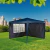 Parede para Gazebo Oxford Azul 3m x 3m Mor na internet
