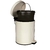 Kit 2 Lixeira com pedal e balde 5 Litros Inox Retrô Mor - loja online