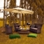 Ombrelone Guarda-Sol Suspenso Com Base 3m Bora Bora Mor