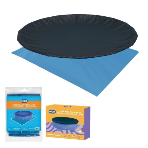 Capa e Forro para Piscina 2400 litros Mor