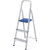 Escada De Alumínio 3 Degraus Tesoura Capacidade 120 kg Mor - comprar online