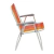 Kit 6 Cadeira de Praia Camping Alumínio Samoa Laranja Tramontina - Wala Place