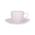 Conjunto 6 Xícaras Chá Com Pires Ryo Pink Sand 220ml Porcelana Oxford - comprar online