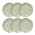 Conjunto 6 Pratos Fundo 22,5 cm Ryo Bambu Porcelana Oxford