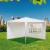 Parede para Gazebo Ráfia Branco 3m x 3m Mor - Wala Place