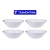 Conjunto 4 Tigelas Bowls Rustico Porcelana 18 cm Tramontina