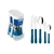 Faqueiro Talheres Leme Inox 40 Peças Tramontina Azul