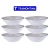 Conjunto 6 Tigelas Bowls Floralis Porcelana 18 cm Tramontina