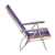 Kit 6 Cadeira De Praia Camping Reclinável Alumínio Bali Roxo Tramontina - Wala Place