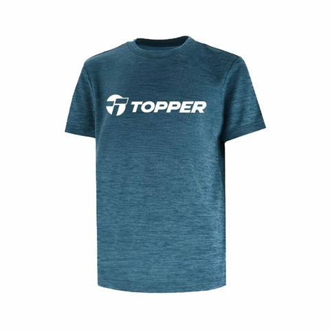 REMERA TOPPER POLI BRAND BOYS TRNG AZ K