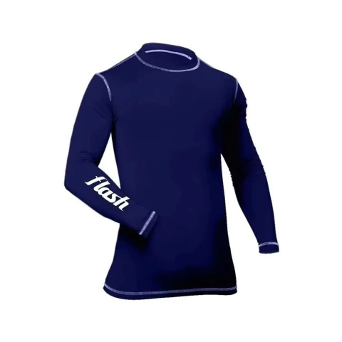 REMERA FLASH TERMICA M/L AD AZ H