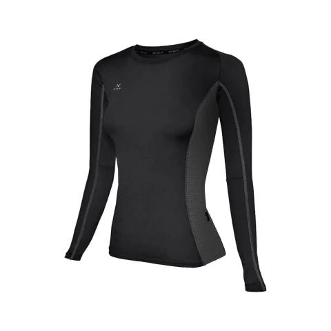 REMERA KDY TERMICA GAMMA M/L NG/GR D